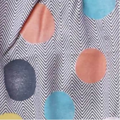 پیراهن یکرو پنبه دخترانه گلبهی 05689 3Y