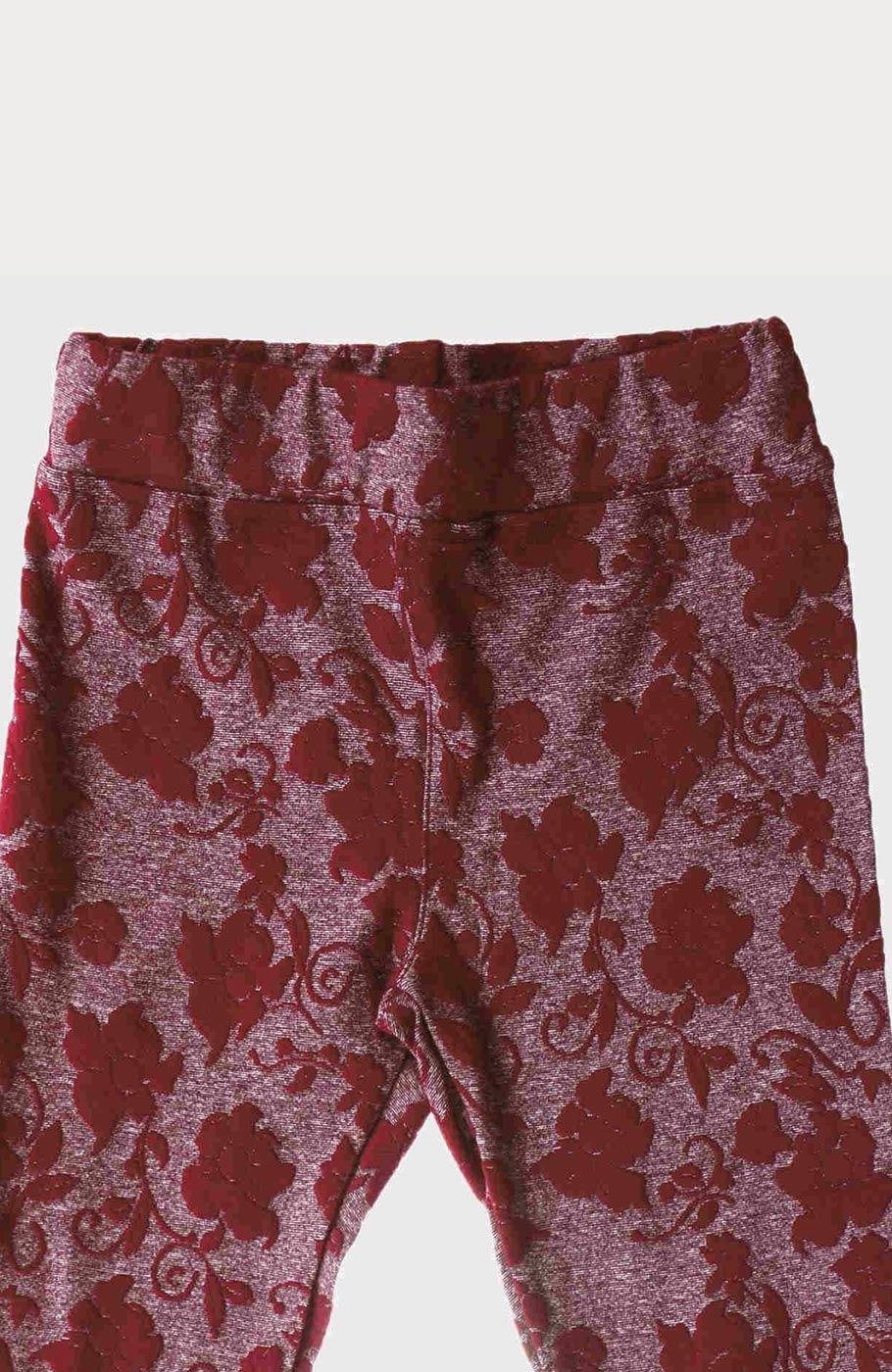 لگ ژاکازد گلدار