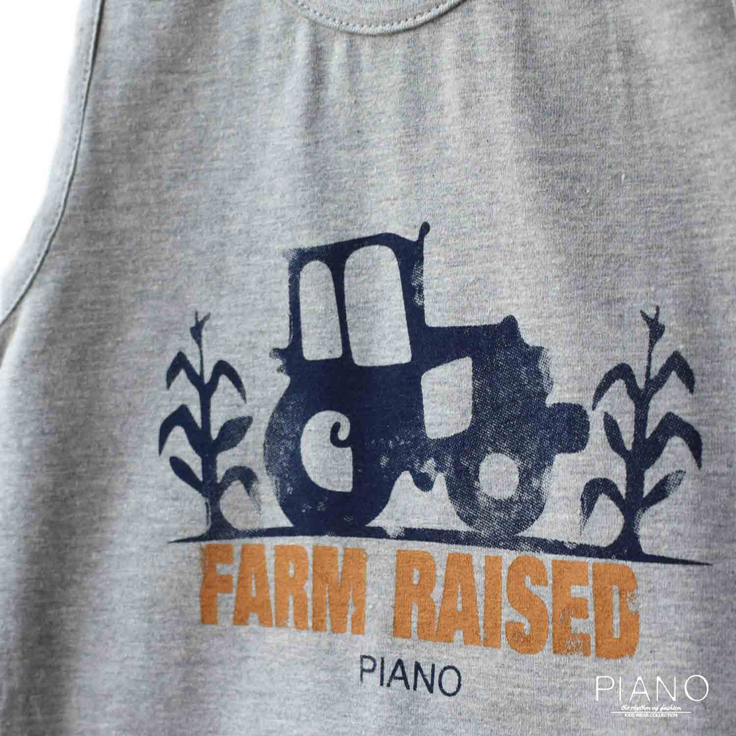 تاپ یکرو پنبه پسرانه سرمه‏ای 05584 9ماه