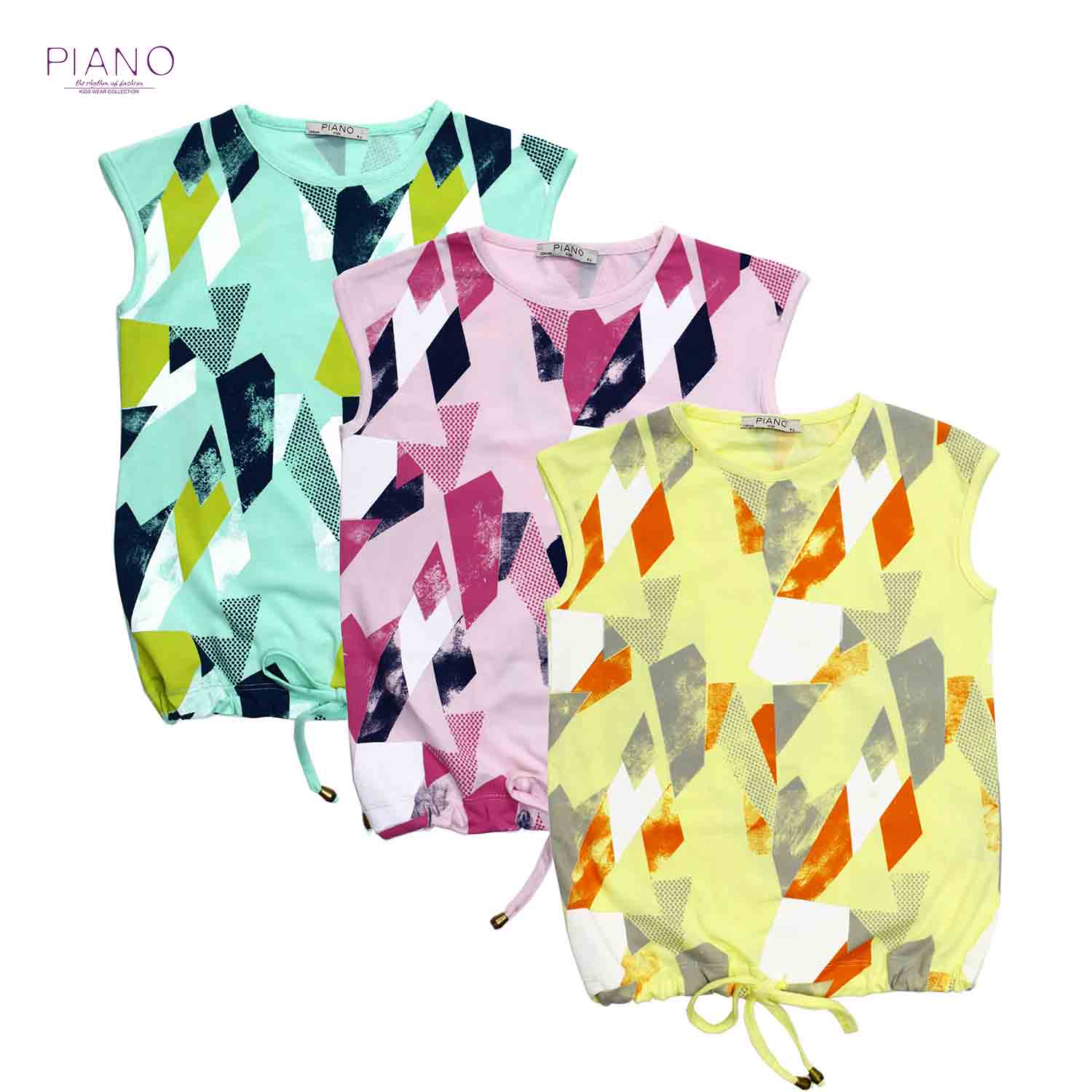 تاپ یکرولاکرا دخترانه زرد 01420 9Y