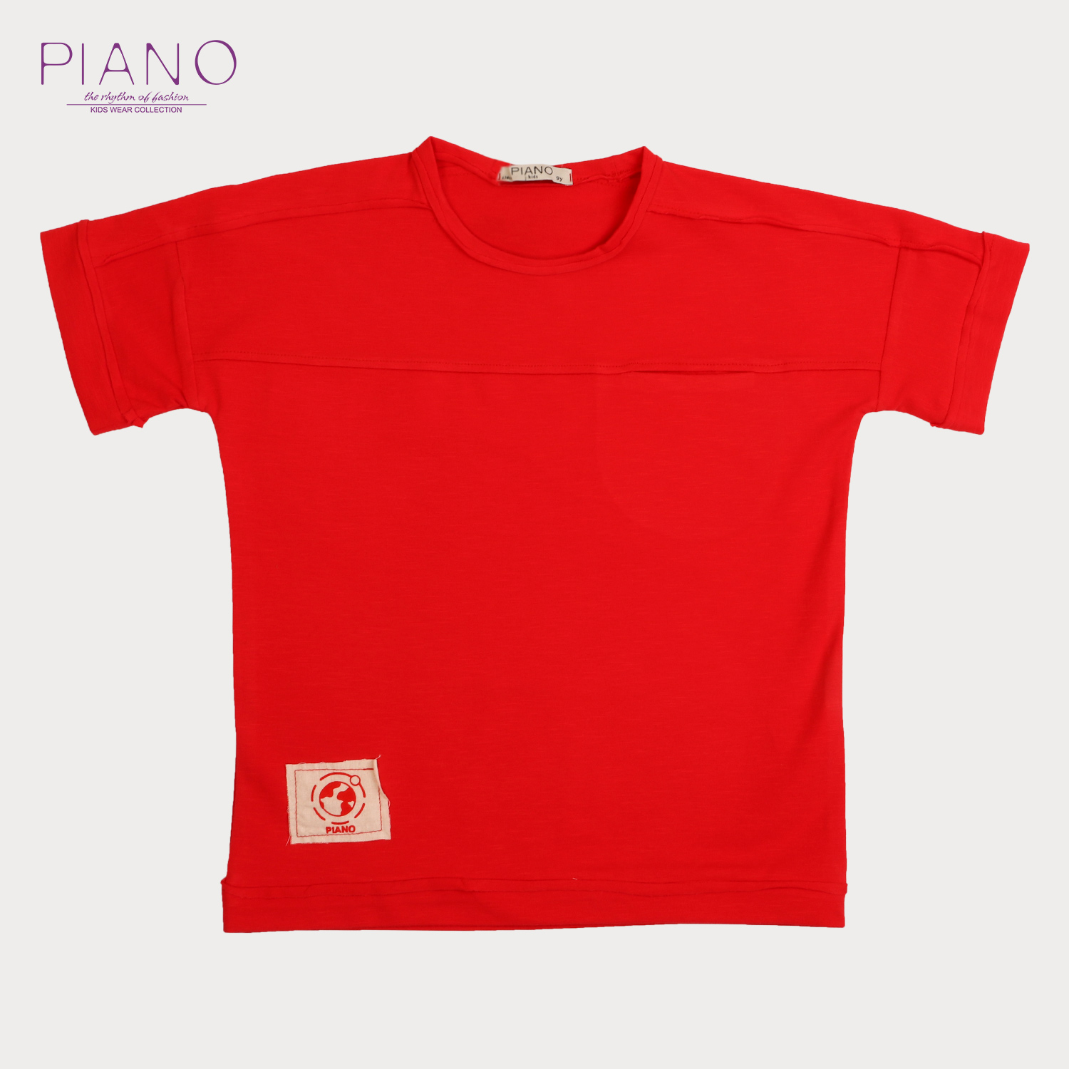 بلوز یکروپنبه پسرانه قرمز 05552 9Y