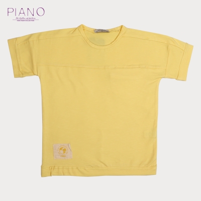 بلوز یکروپنبه پسرانه زرد 05552 9Y