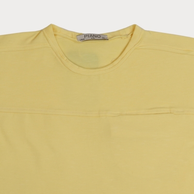 بلوز یکروپنبه پسرانه زرد 05552 9Y