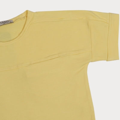 بلوز یکروپنبه پسرانه زرد 05552 9Y