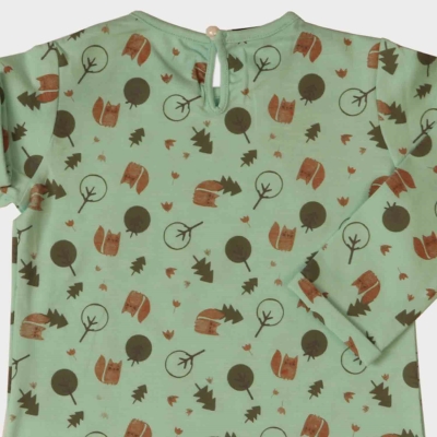 بلوز یکرو لایکرا اسلپ