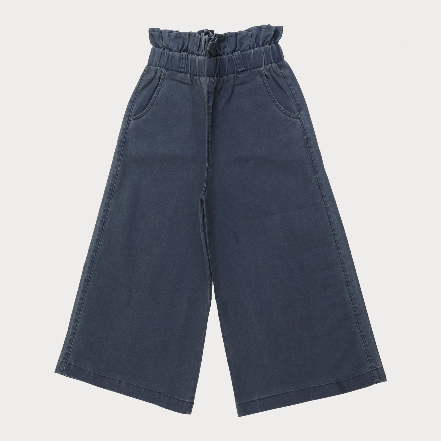 شلوار جین گشاد کمر چین دار