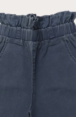 شلوار جین گشاد کمر چین دار