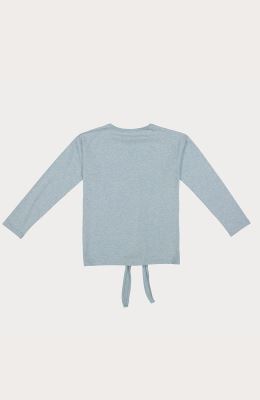 بلوز یکرو لایکرا جلو گره ای