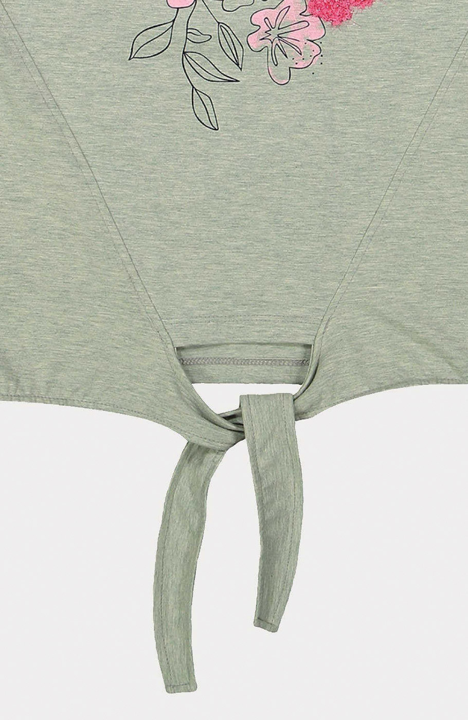 بلوز یکرو لایکرا جلو گره ای