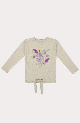 بلوز یکرو لایکرا جلو گره ای