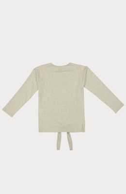 بلوز یکرو لایکرا جلو گره ای