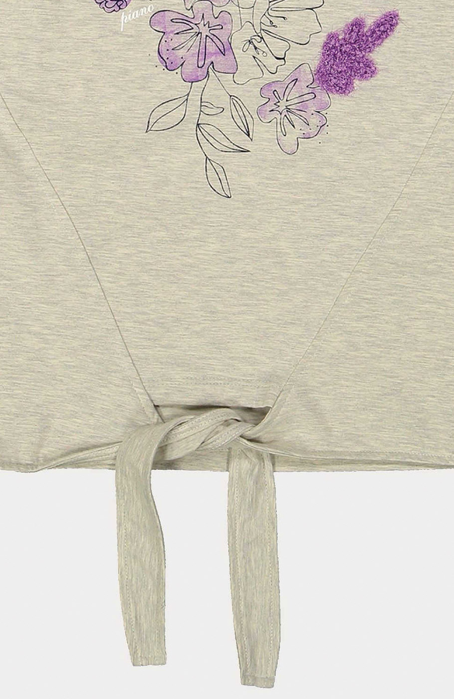 بلوز یکرو لایکرا جلو گره ای