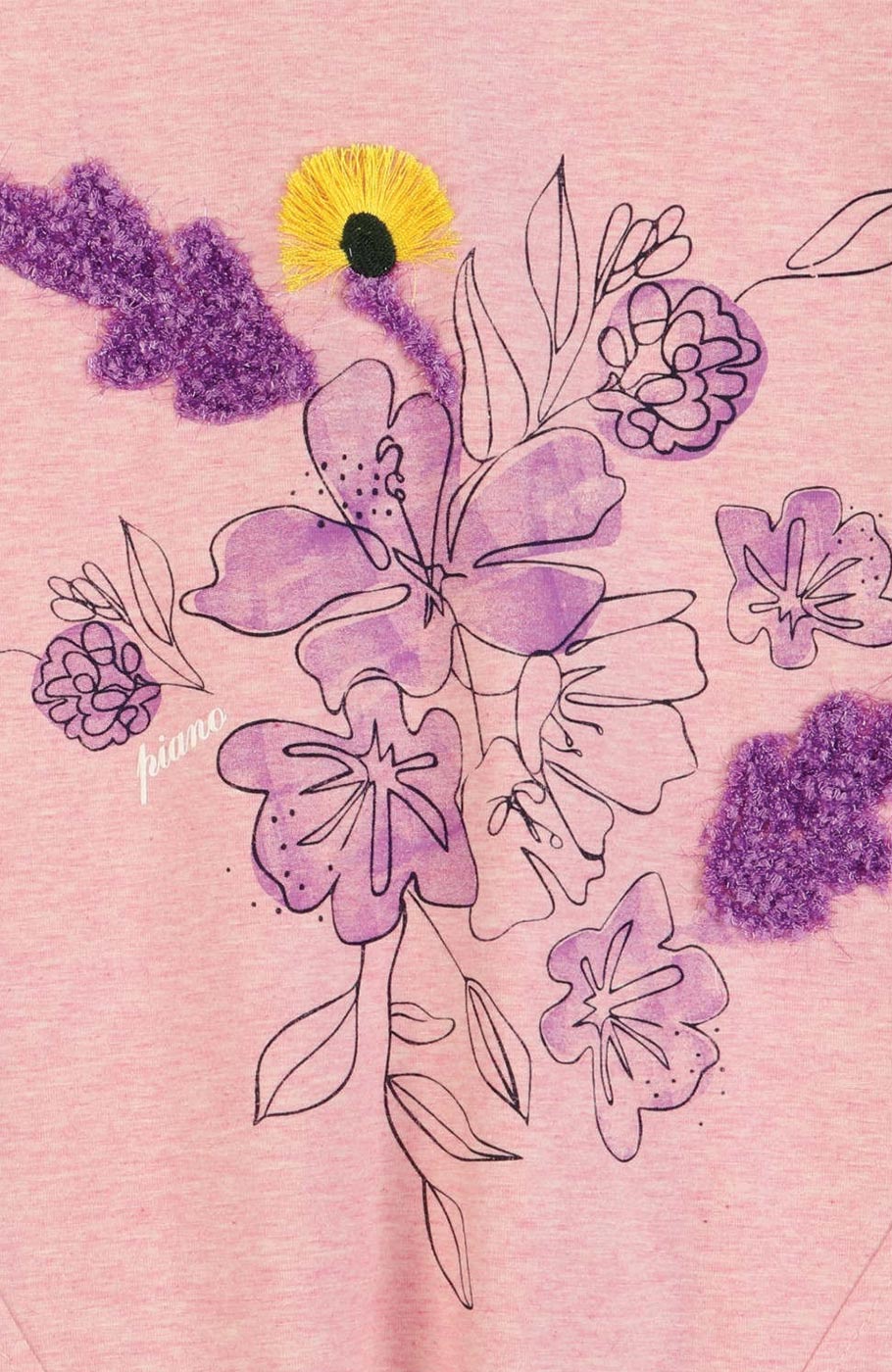 بلوز یکرو لایکرا جلو گره ای