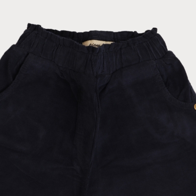 شلوارک مخمل کبریتی ریز گشاد