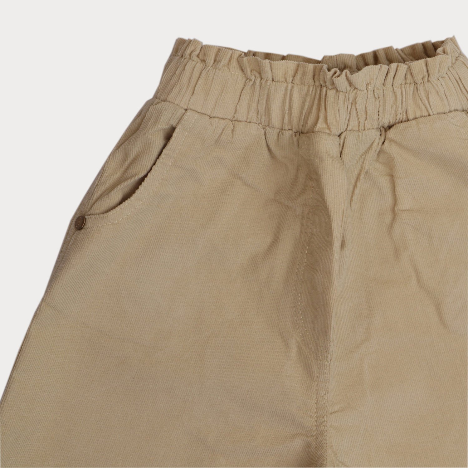 شلوارک مخمل کبریتی ریز گشاد