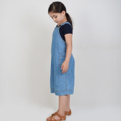 سرهمی جین گشاد جیب دار