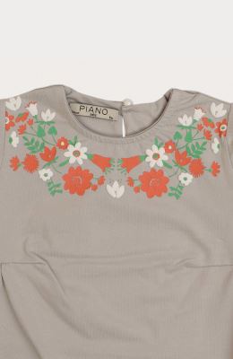 بلوز یکرو لایکرا پهلو چین دار