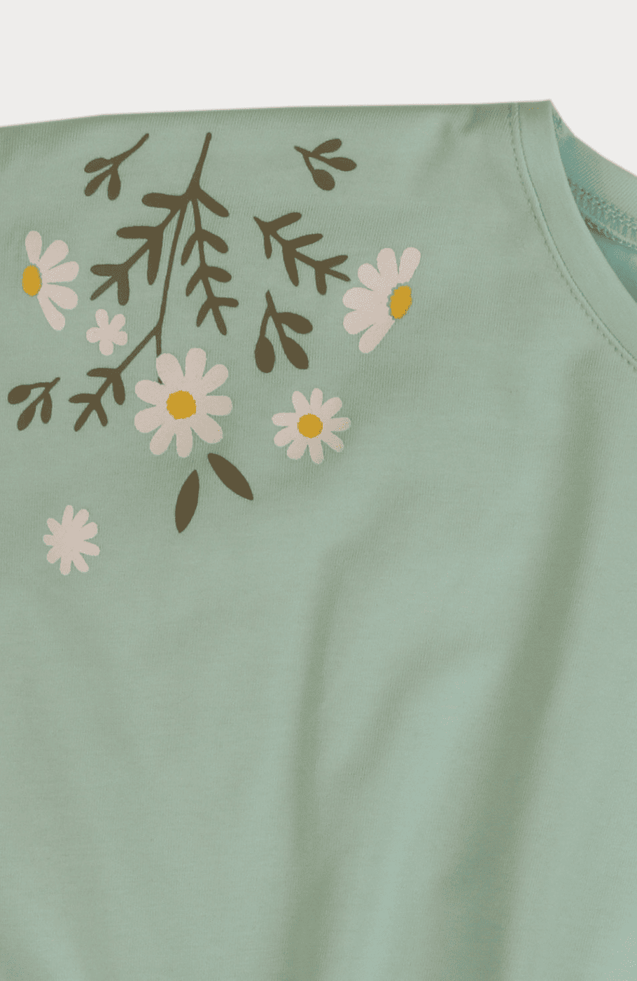 بلوز یکرو لایکرا جلو گره ای آستین افتاده