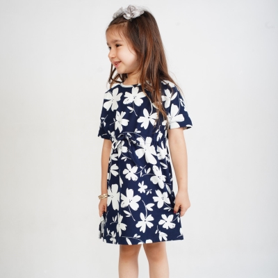 پیراهن یکرو لایکرا کنار چاک دار