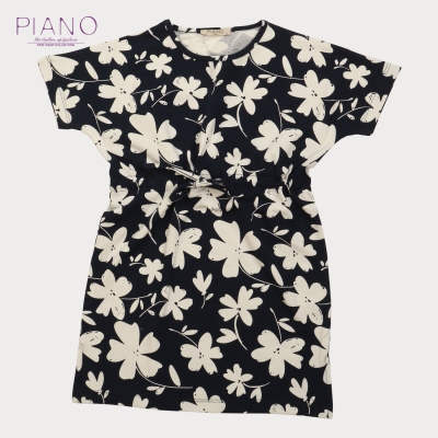 پیراهن یکرو لایکرا کنار چاک دار