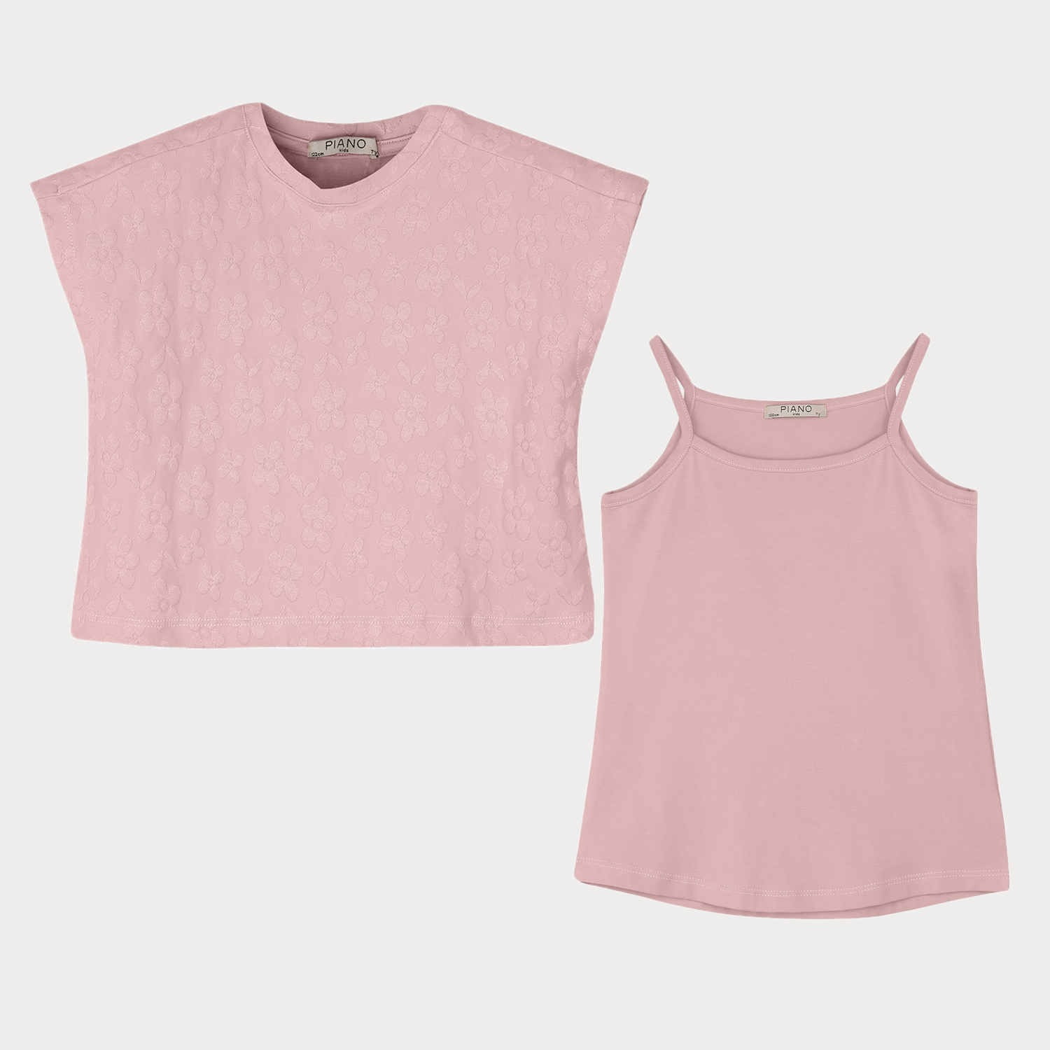 تاپ و نیم تنه یکرو لایکرا و ژاکارد (ست با کد 1869)