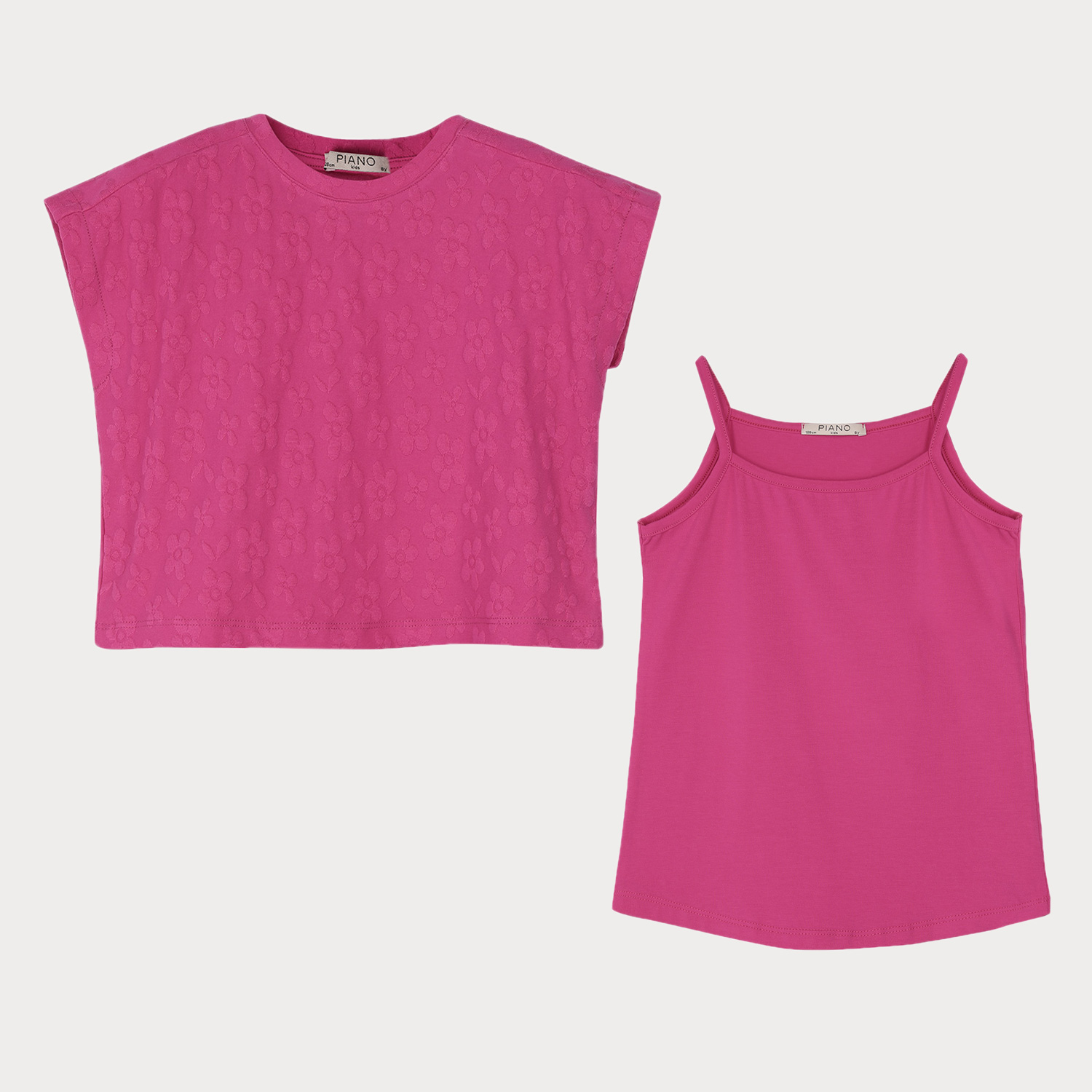 تاپ و نیم تنه یکرو لایکرا و ژاکارد (ست با کد 1869)