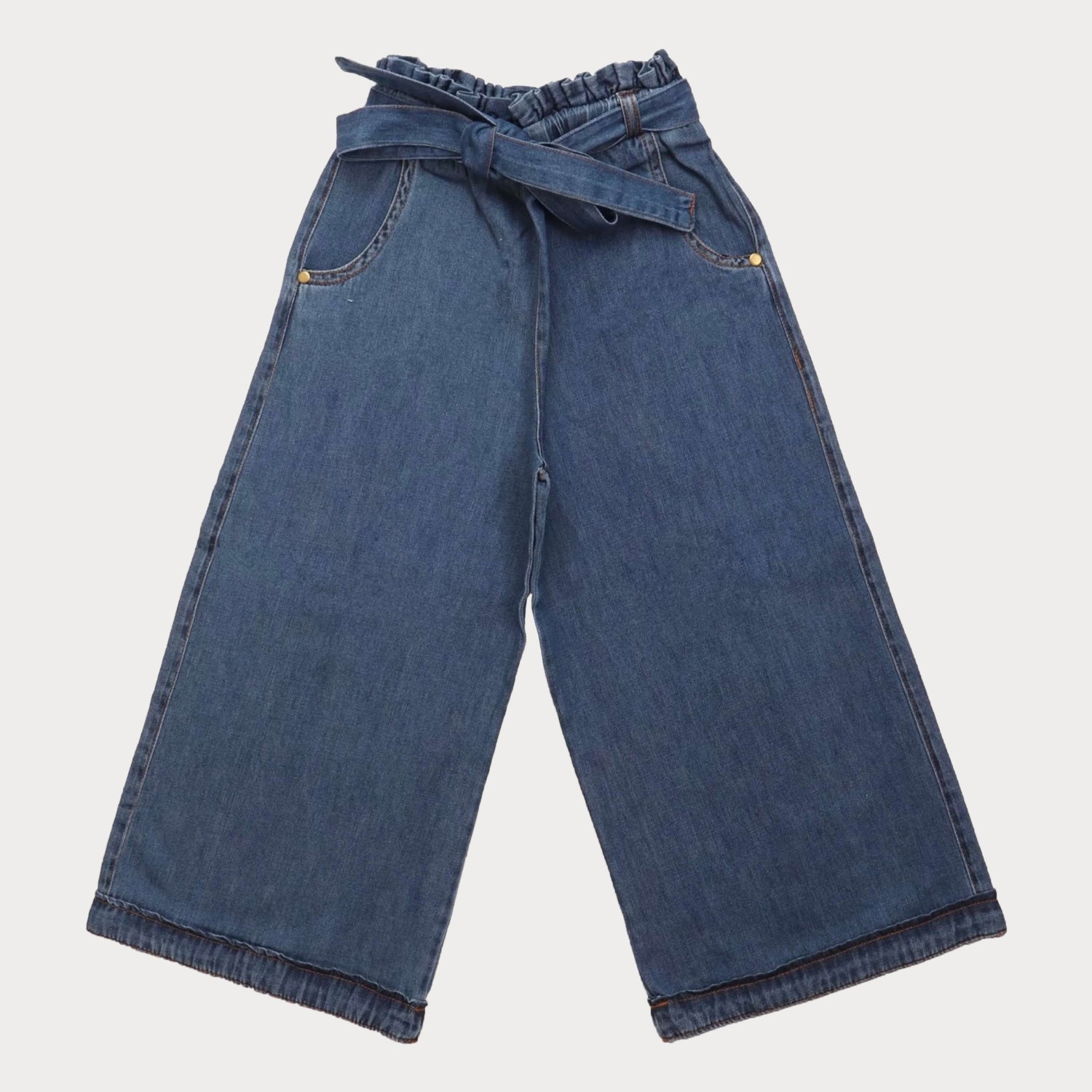 شلوار جین گشاد کمر کش