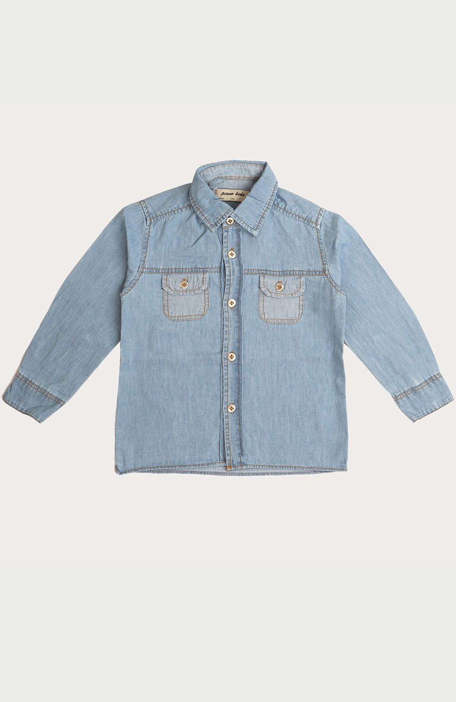 شومیزجین یقه کلاسیک جیب دار