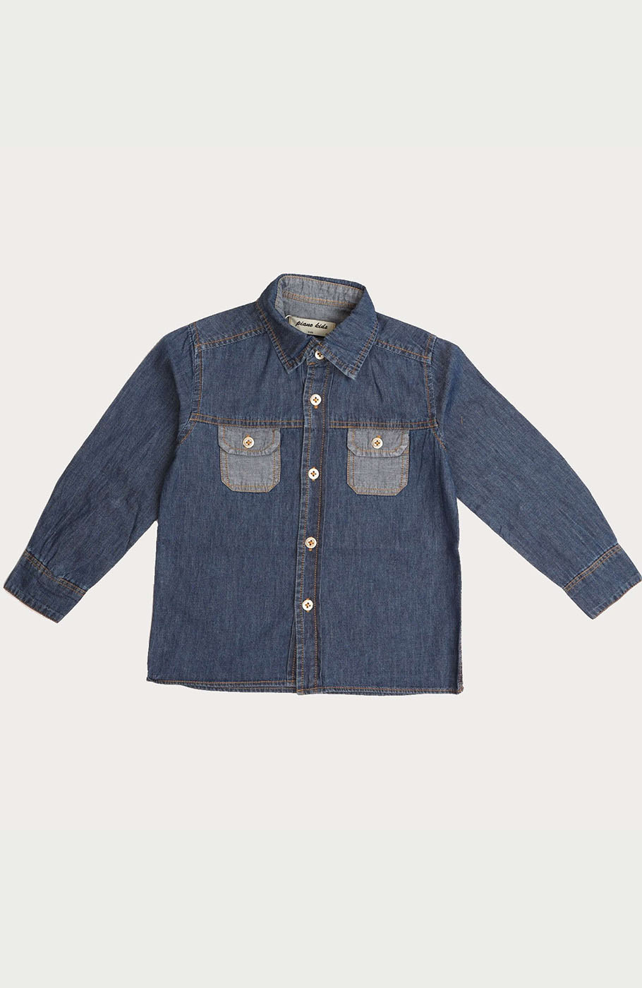 شومیزجین یقه کلاسیک جیب دار