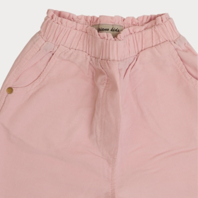 شلوارک مخمل کبریتی ریز گشاد