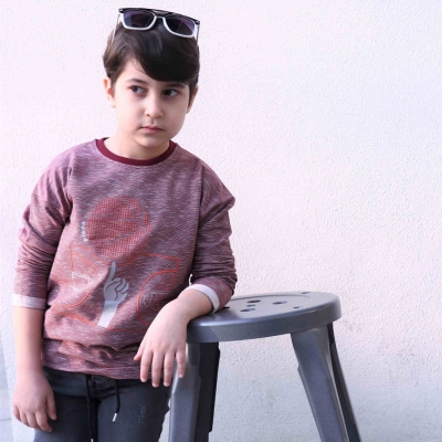 بلوز دورس لایکرا اسلپ آستین افتاده