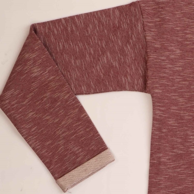 بلوز دورس لایکرا اسلپ آستین افتاده