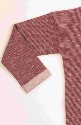 بلوز دورس لایکرا اسلپ آستین افتاده