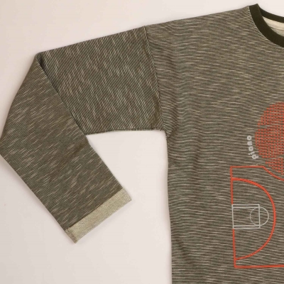 بلوز دورس لایکرا اسلپ آستین افتاده