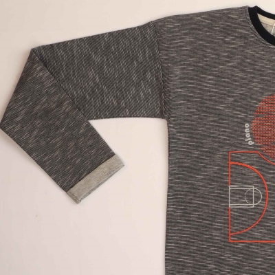 بلوز دورس لایکرا اسلپ آستین افتاده