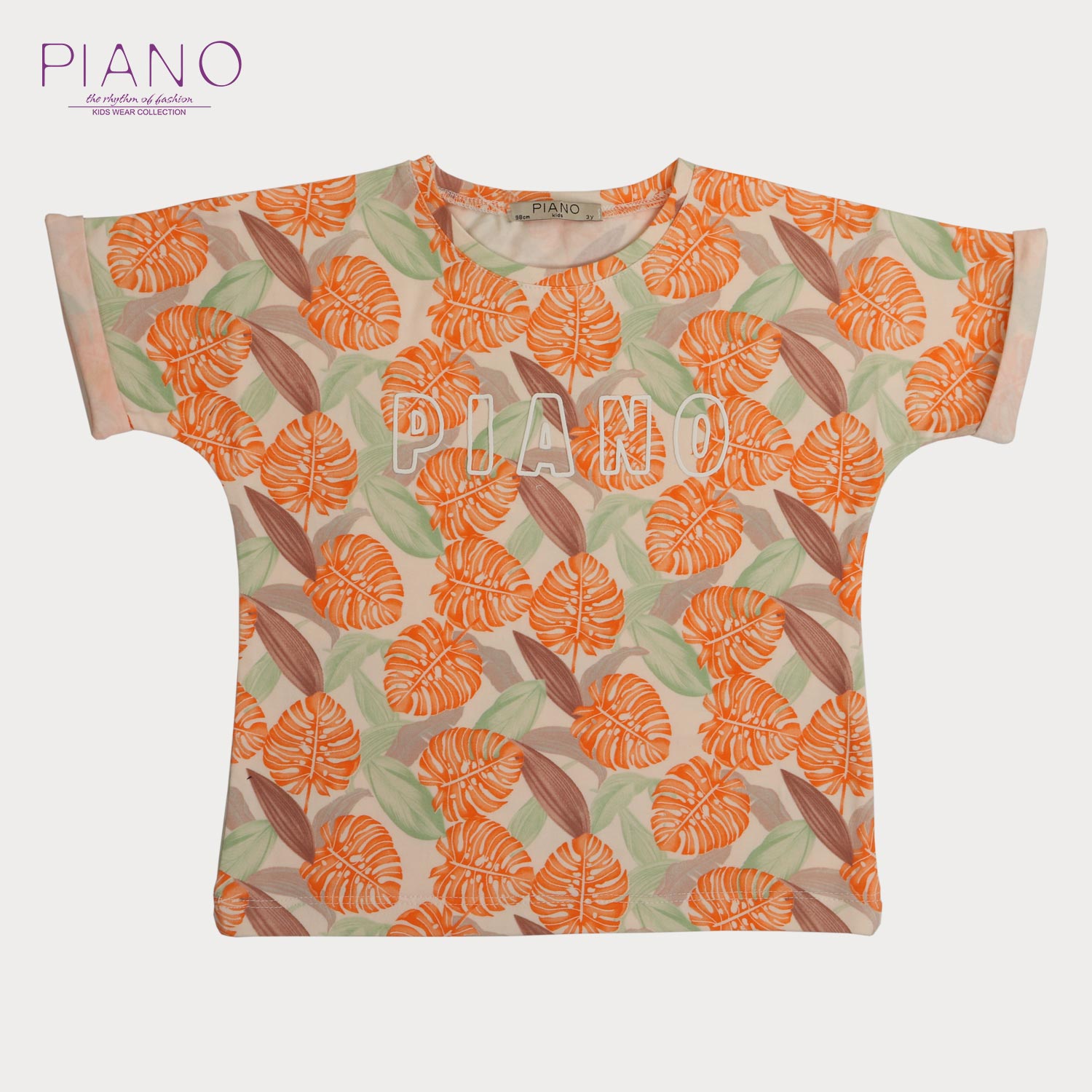 تیشرت یکرو لایکرا چاپ هاوایی