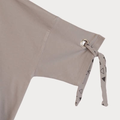 بلوز یکرو لایکرا پشت گره ای