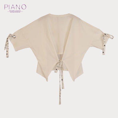 بلوز یکرو لایکرا پشت گره ای