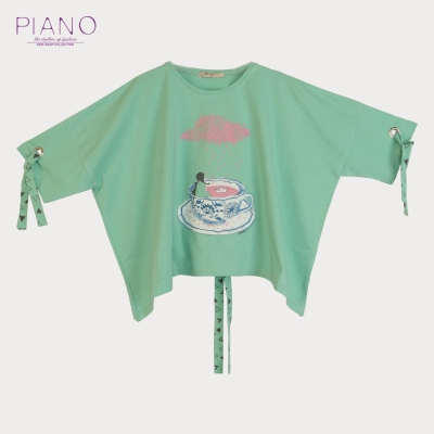 بلوز یکرو لایکرا پشت گره ای