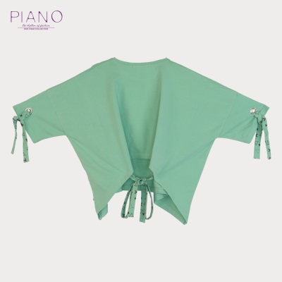 بلوز یکرو لایکرا پشت گره ای