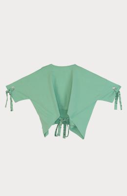 بلوز یکرو لایکرا پشت گره ای