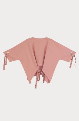 بلوز یکرو لایکرا پشت گره ای