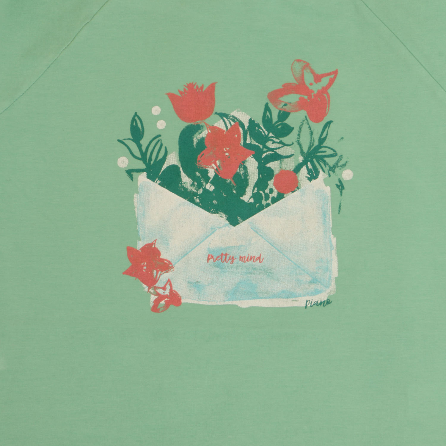 تیشرت یکرو لایکرا آستین گره ای