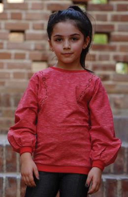 بلوز دورس لایکرا اسلپ آستین کیمونو