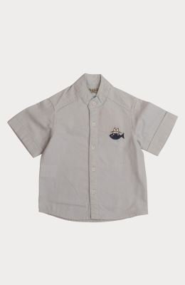 شومیز پاناما یقه فرانسوی