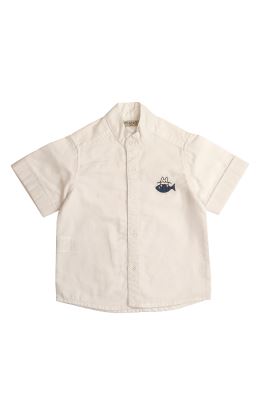 شومیز پاناما یقه فرانسوی