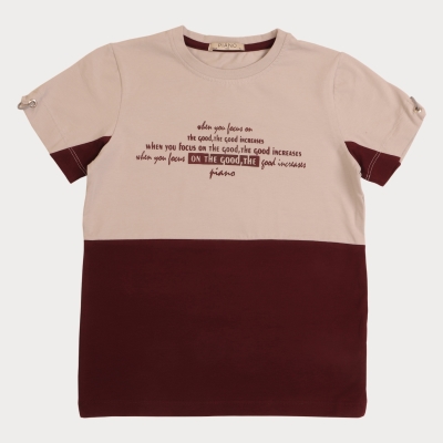 تیشرت ‏یکرو لایکرا آستین گت دار