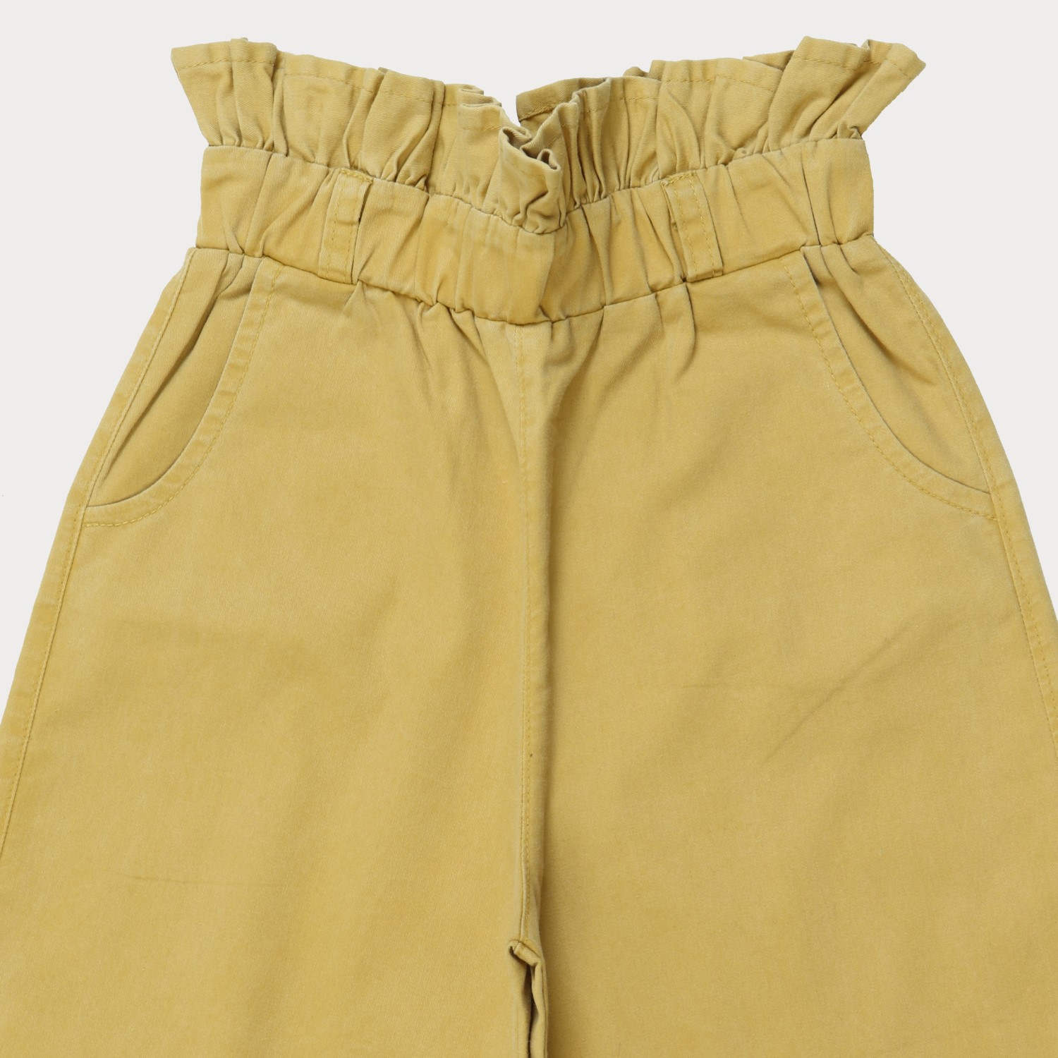 شلوار جین گشاد کمر چین دار