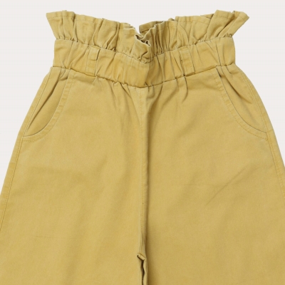 شلوار جین گشاد کمر چین دار