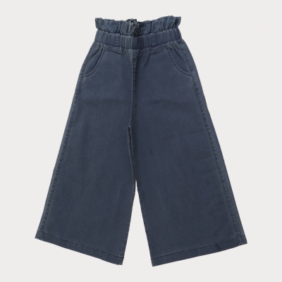 شلوار جین گشاد کمر چین دار